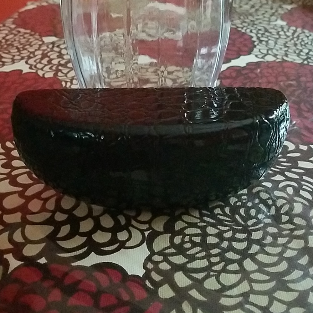 NWOT Hard glass case